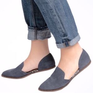 Crown Vintage Vaylyn Laguna Blue Cow Suede Loafers